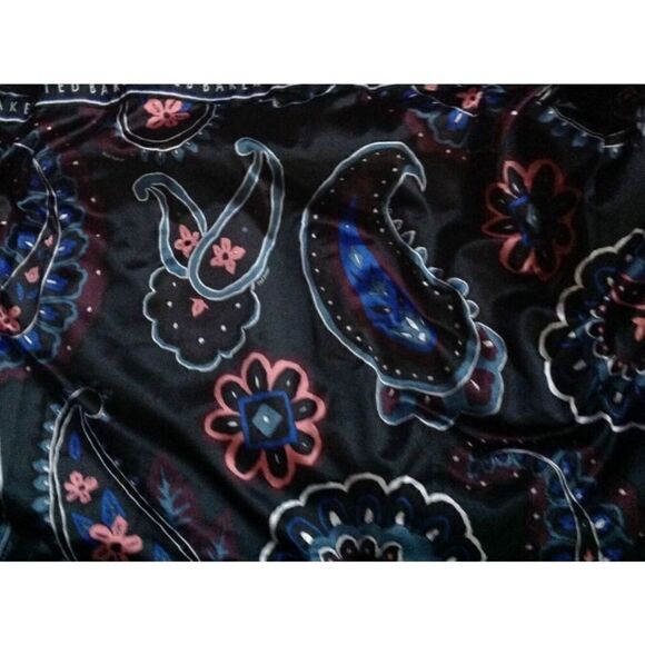 Ted Baker Water Resistant Navy SlimFitBomber Jacket NWT Size 4 - Picture 6 of 8